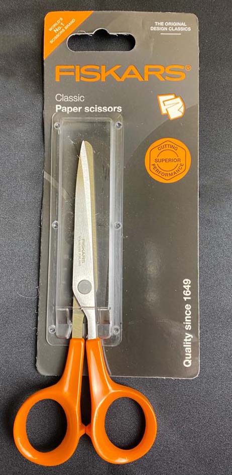 FISKARS PAPER SCISSORS - 17cm