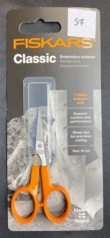 FISKARS EMBROIDERY SCISSORS - 10cm