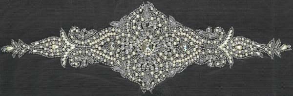 CRYSTAL BEADED MOTIF - IV