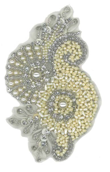 CRYSTAL BEADED MOTIF (SOLD SINGULARLY) - IV